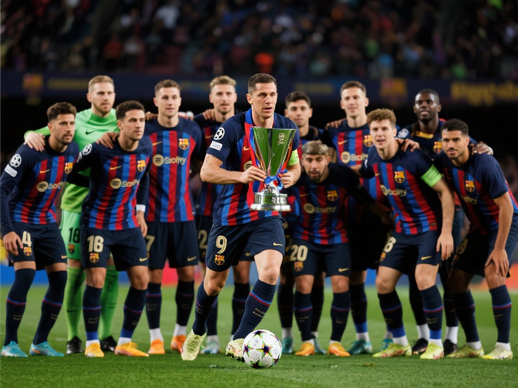 巴萨凭综合实力稳夺冠军
巴塞罗那在本赛