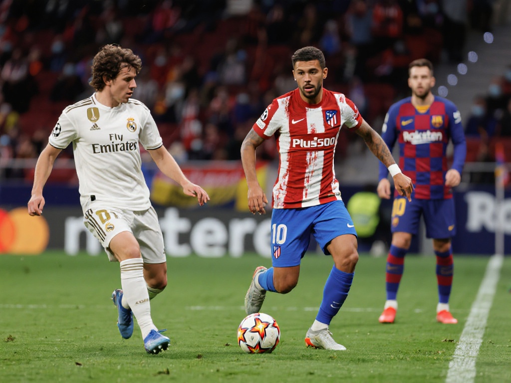 与皇马和巴萨对比，马德里竞技的争冠路显得