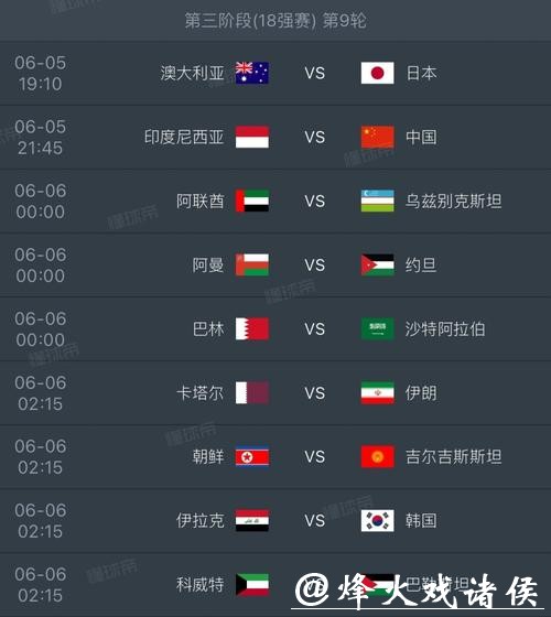 2026世界杯赛程表全解析与比赛时间安排